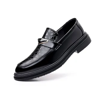 JIETEGONGYANG Loafers Men's Black