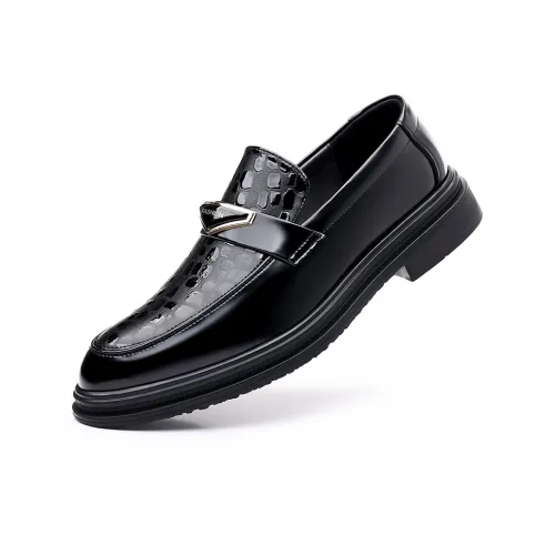 JIETEGONGYANG Loafers Men's Black