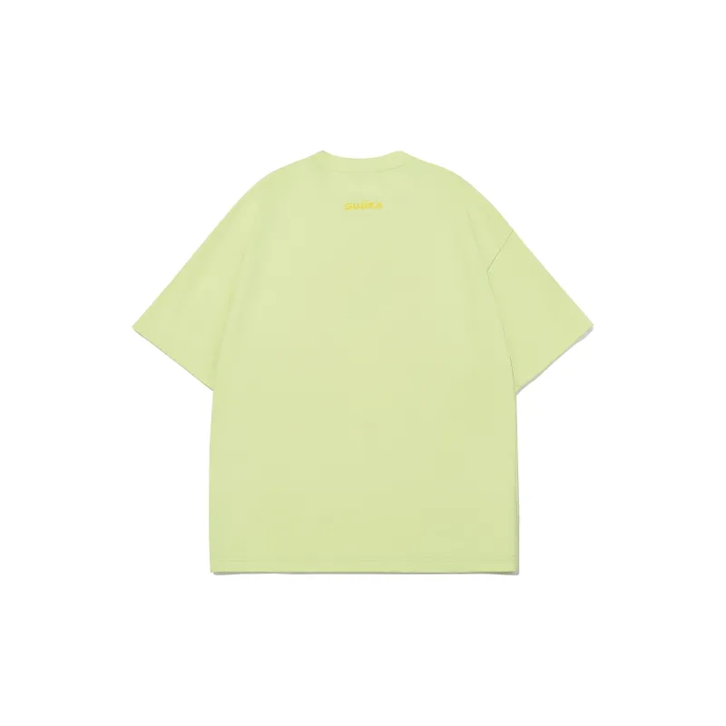 Guuka Short Sleeved T Shirts Unisex Neon Yellow-1