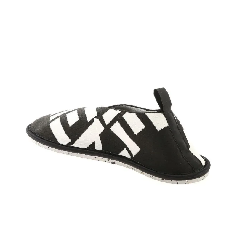 KENZO K Tiger Flat Shoes Women's Black White-2
