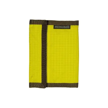 MONTBELL Nylon Wallet Unisex Pomelo Yellow