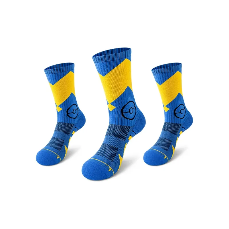 Taste The Color Basketball Socks Unisex 3 Pack-6