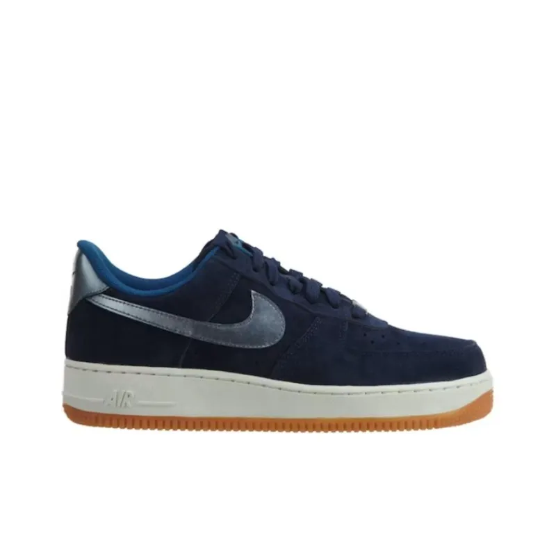 Nike Air Force 1 Low '07 Prm Suede Midnight Navy Women's-1