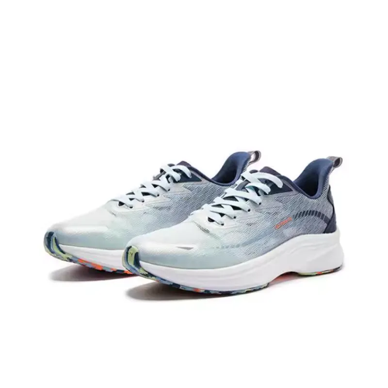 QIAODAN Rapid 1.0 Durable Breathable Low-Top Running Shoes Men's Blue-2