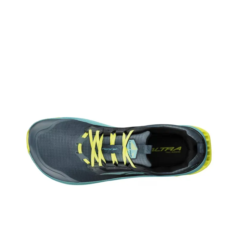 Altra Cushioning, Slip Resistant, And Abrasion Resistant Low Top Trail Running Shoes Men's Black Green-3