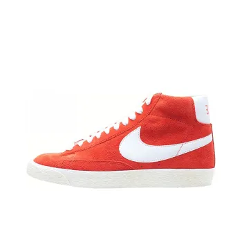 Nike Blazer High Suede Vintage Spice Coverage Lightweight Breathable High-Top Skateboard Shoes Men's Red