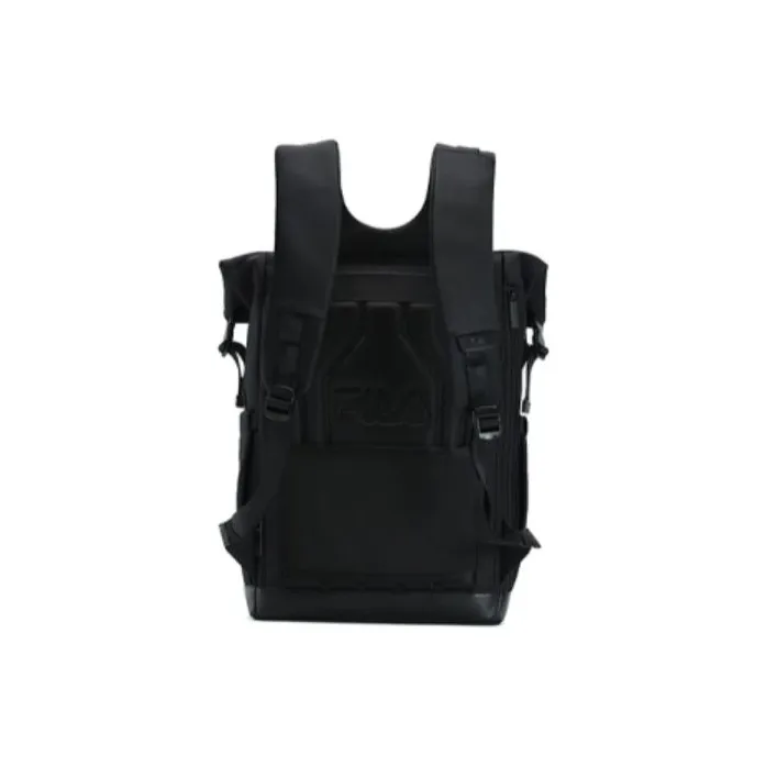 FILA Fabric Backpack Regular Men's Army Green Gray/Jet Black-3