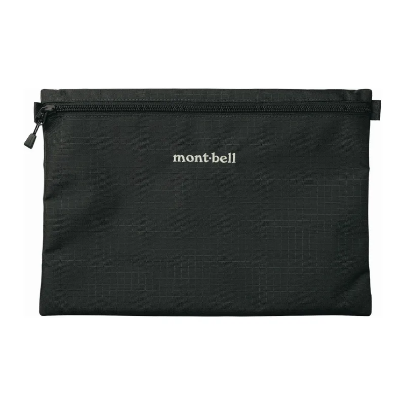 MONTBELL Nylon Clutch Large Size Unisex Black-0