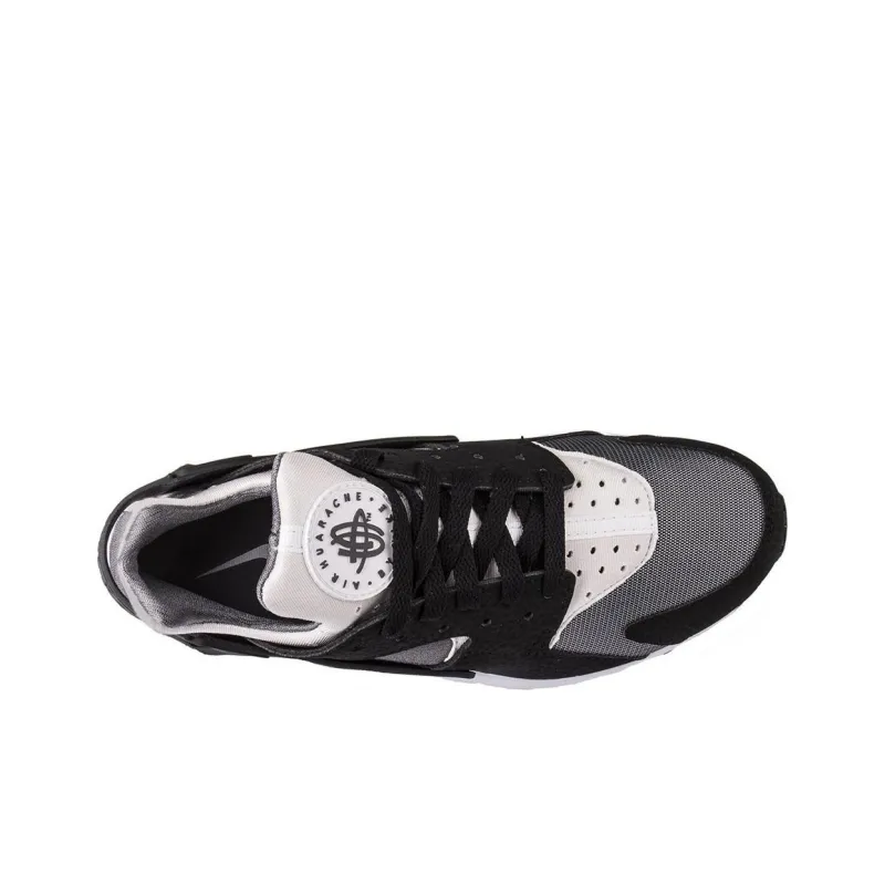 Nike Air Huarache Run Black White Dark Grey-3