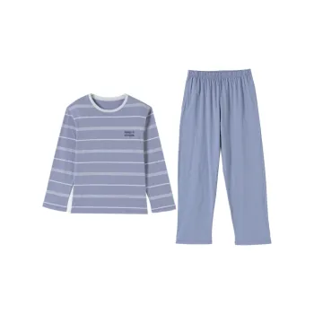 Top Melon Pajama Set Men's Luminous Blue