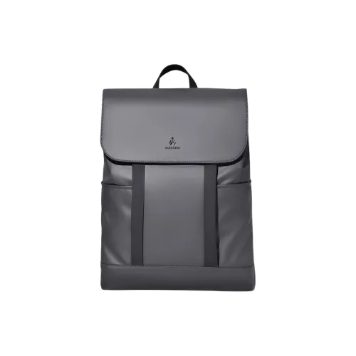 HACIN Water Repellent Fabric Backpack Regular Men's Black