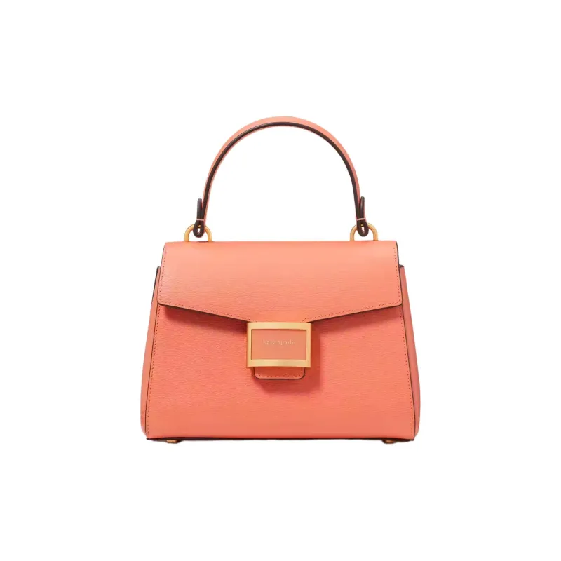 Kate Spade Katy Leather Shoulder Bag Crossbody Bag Handbag Small Size Women's Watermelon Red-0