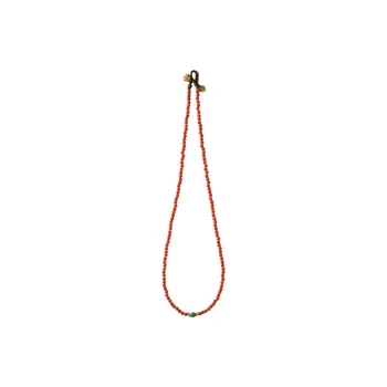 Mountain Naphthalene Southern Red Agate Collarbone Chain Necklace Women's