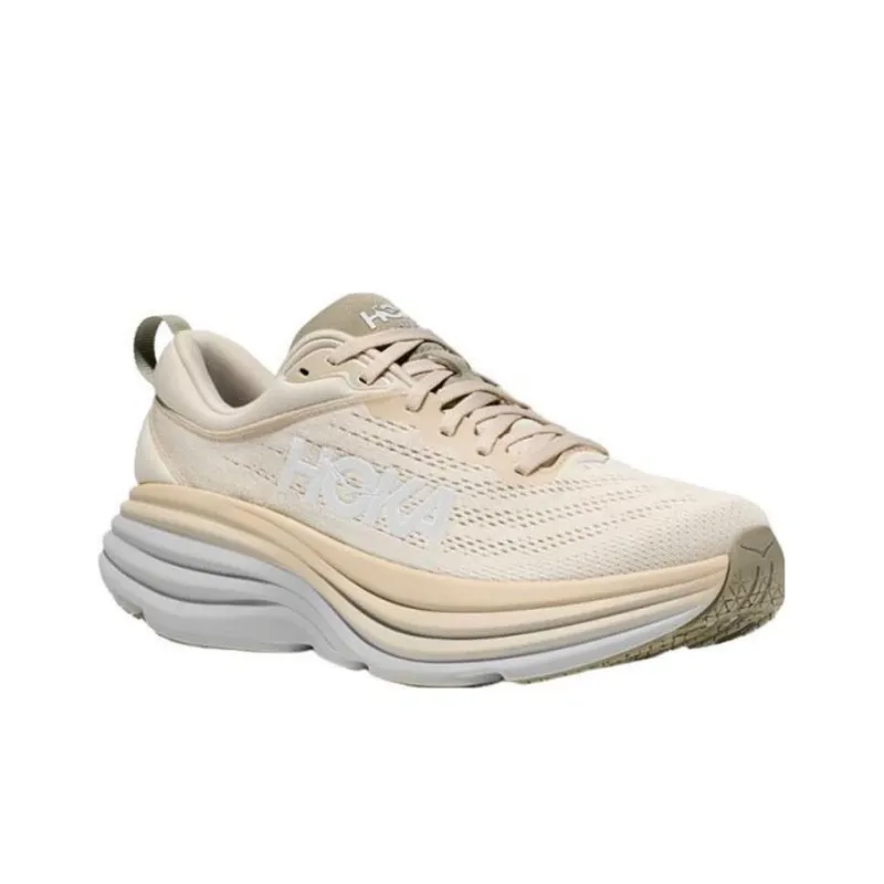 HOKA ONE ONE Bondi 8 Oat Milk Barley-1
