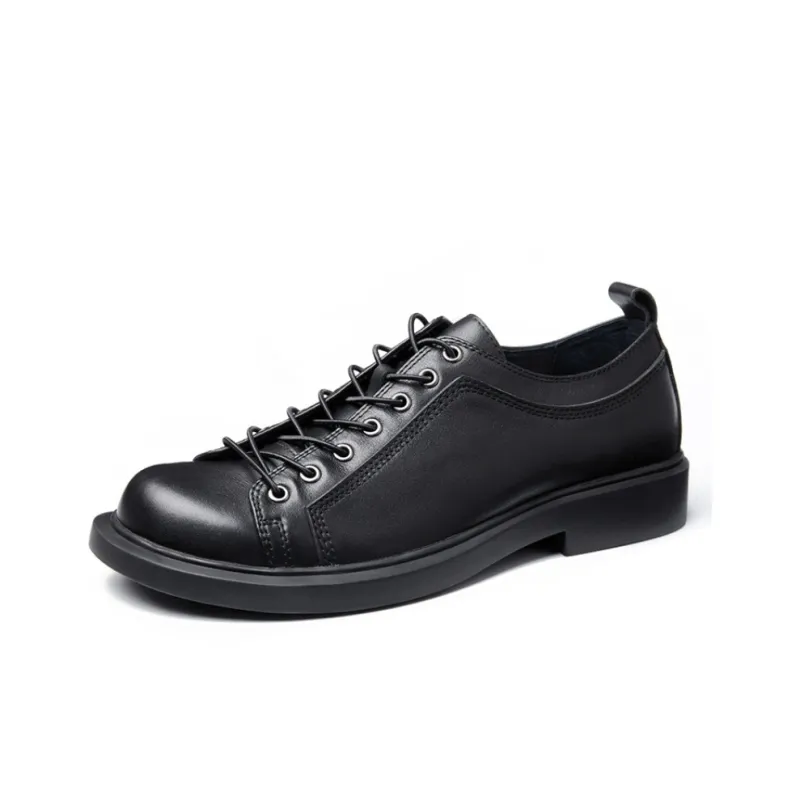 Brounvanm Men's Casual Shoes Men Low Top Silver/Black-1