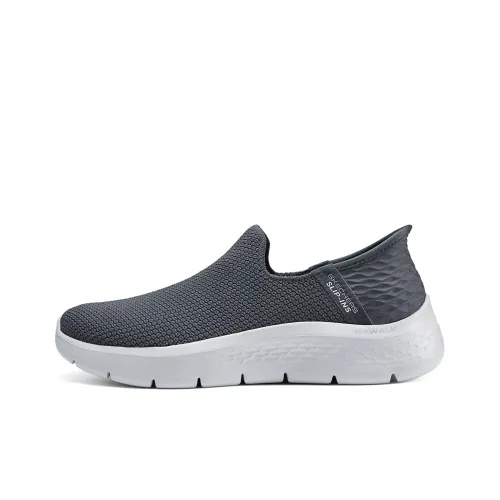 Skechers Hands Free Slip Ins Cushioning Wear Resistant Low Top Casual Shoes Women's Gray