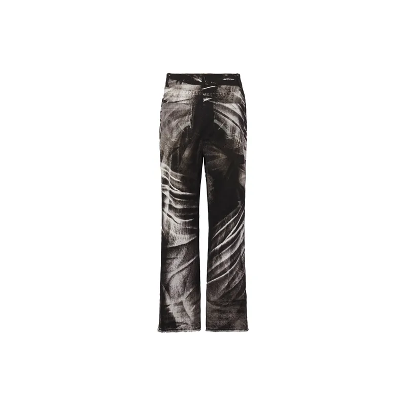 ROCAWEAR SS24 Spring Summer Collection Casual Pants Unisex Washed Black-1