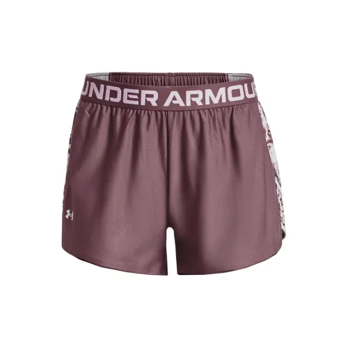 Under Armour Play Up Casual Shorts Women's Rose Brown