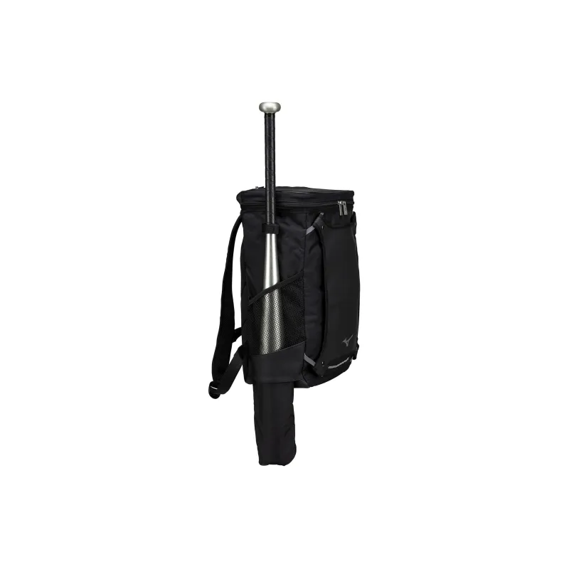 Mizuno Polyester Backpack Medium Size Unisex Black-2