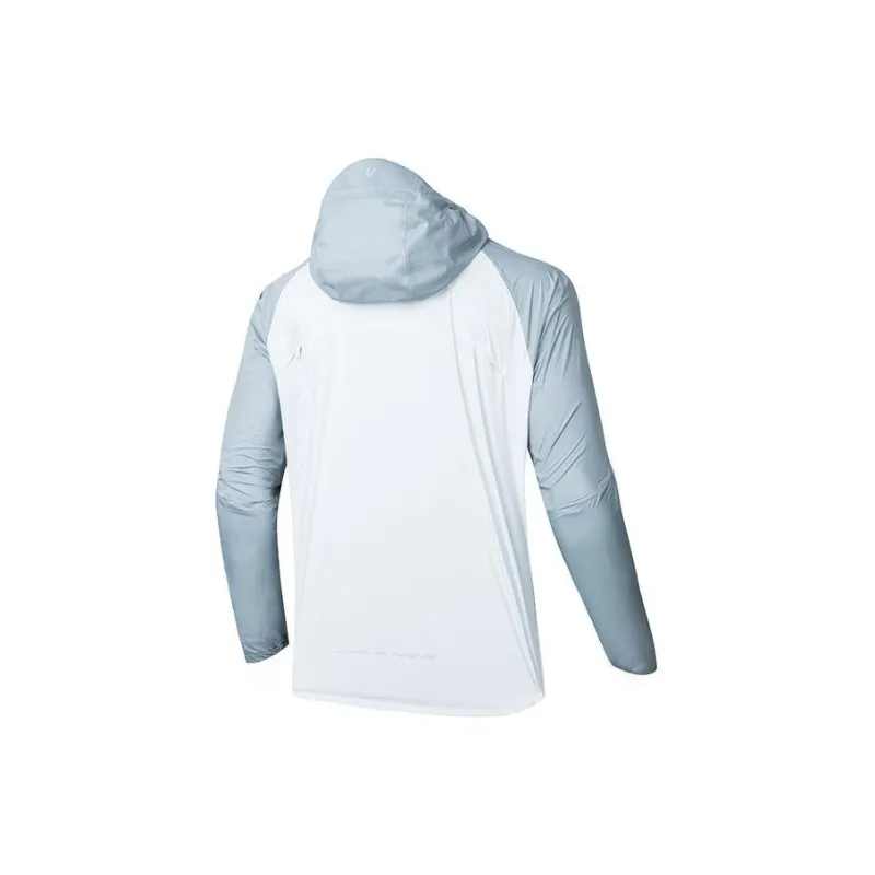 Anta Running Collection Trench Coat Men's Salt Crystal Gray-1