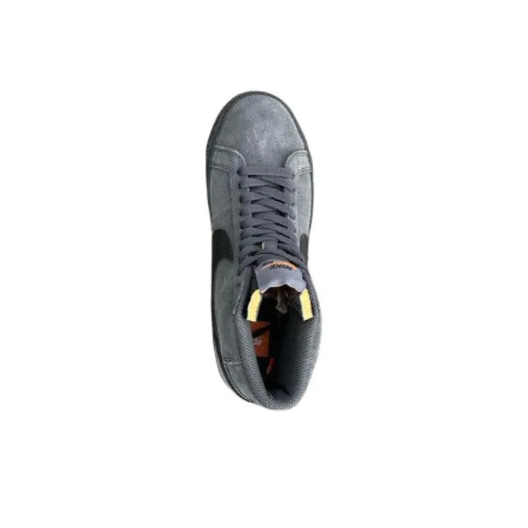 Nike Sb Blazer Mid Orange Label Dark Smoke-2