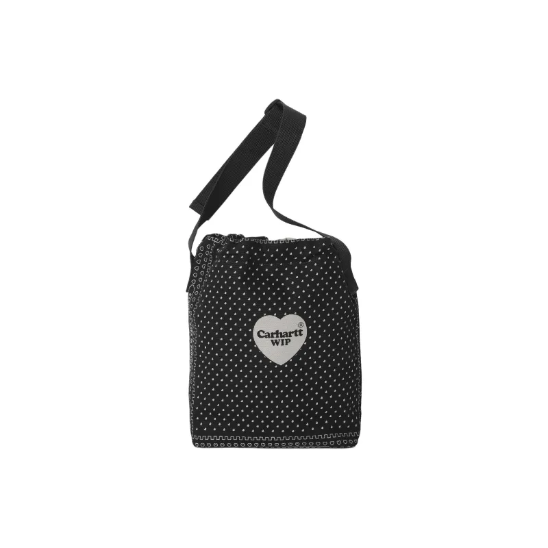 Carhartt WIP Cotton Canvas Shoulder Bag Canvas Bag Regular Men's Black-2