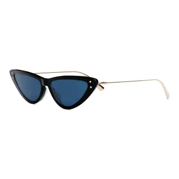 DIOR Acetate Cat Eye Sunglasses Unisex Black