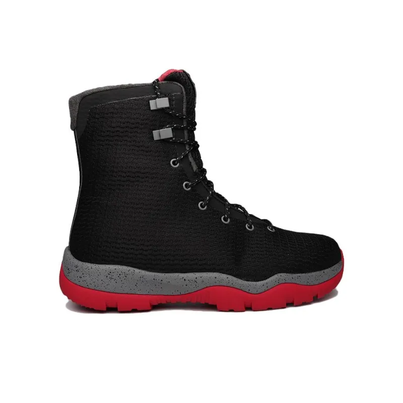 Jordan Future Boot Black Grey Red-1