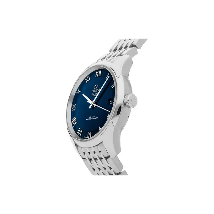 OMEGA Disc Fly Collection Automatic Mechanical Movement Men's Watches Watch 41mm 41mm Blue Dial-1