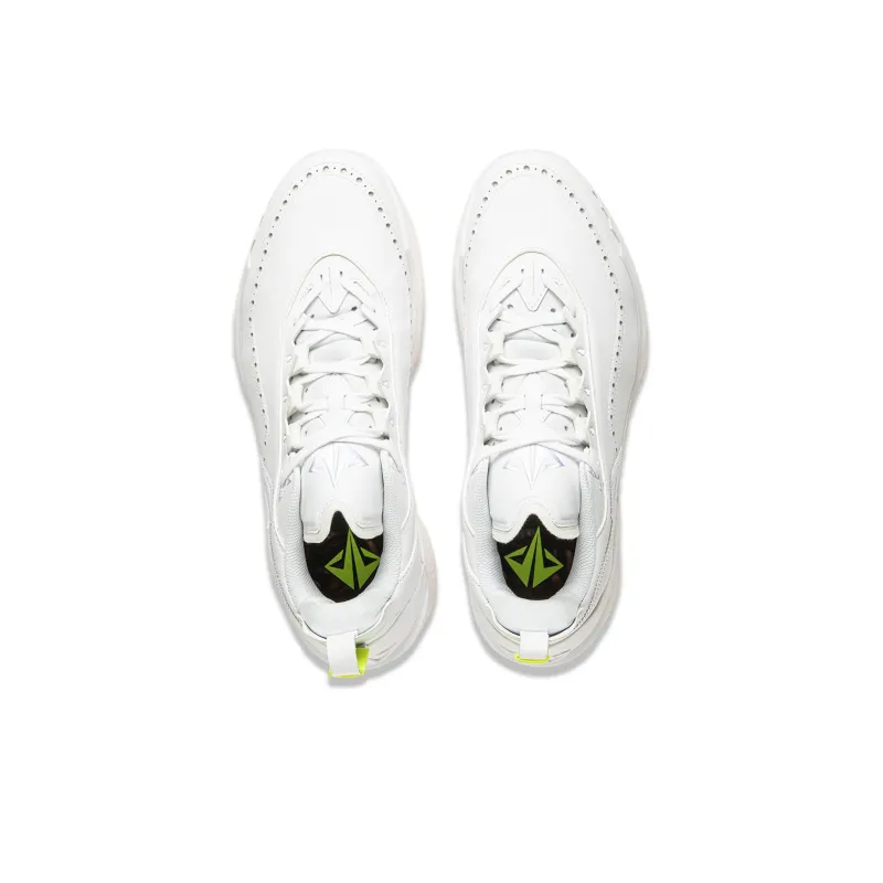 LINING JB2 Basketball Shoes Men Low Top White-4