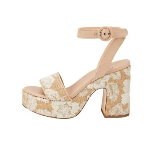 AGL Strap Sandals 10cm Women's White Brown