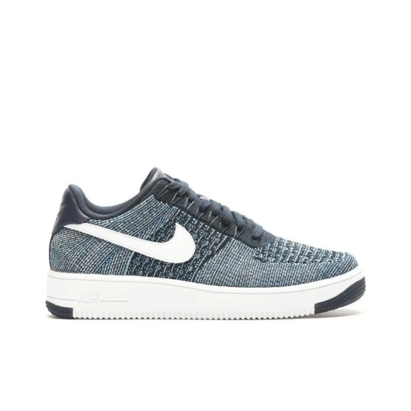 Nike Air Force 1 Low Flyknit Obsidian-1