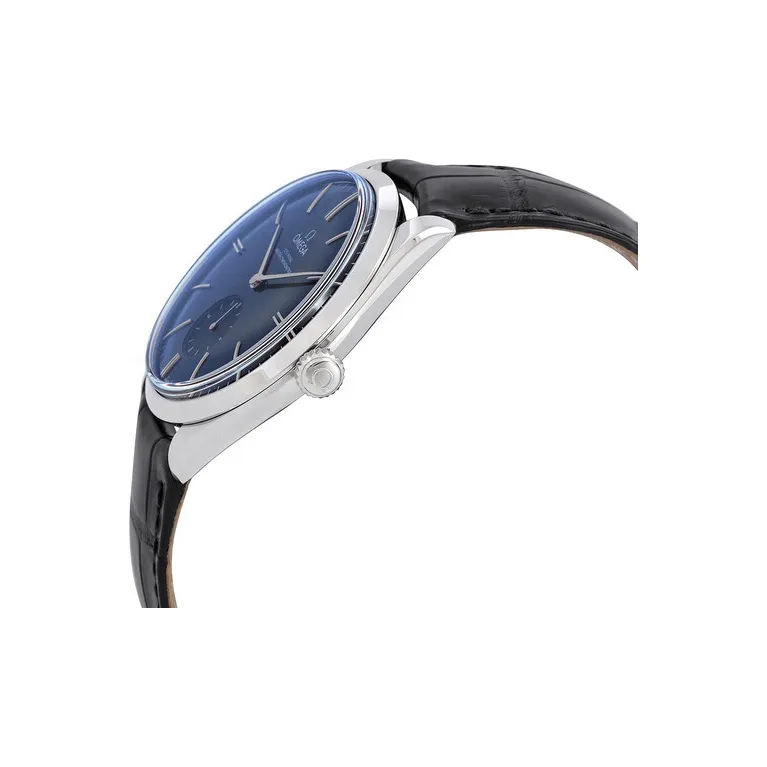 OMEGA Disc Fly Collection Manual Mechanical Movement Men's Watches Watch 40mm Blue Dial Stainless Steel Case-2