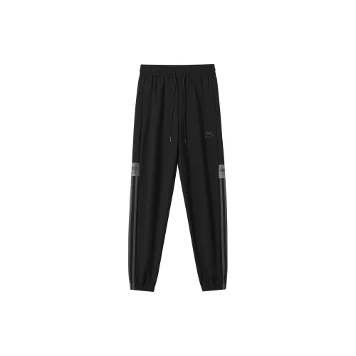 JEEP SPIRIT Knitted Sweatpants Unisex Black