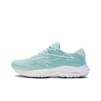 Mizuno Women's Wave Rider 27 Super Wide 'Light Green White'