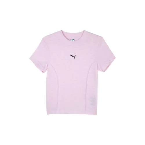 PUMA T-Shirts Women's Light Pink