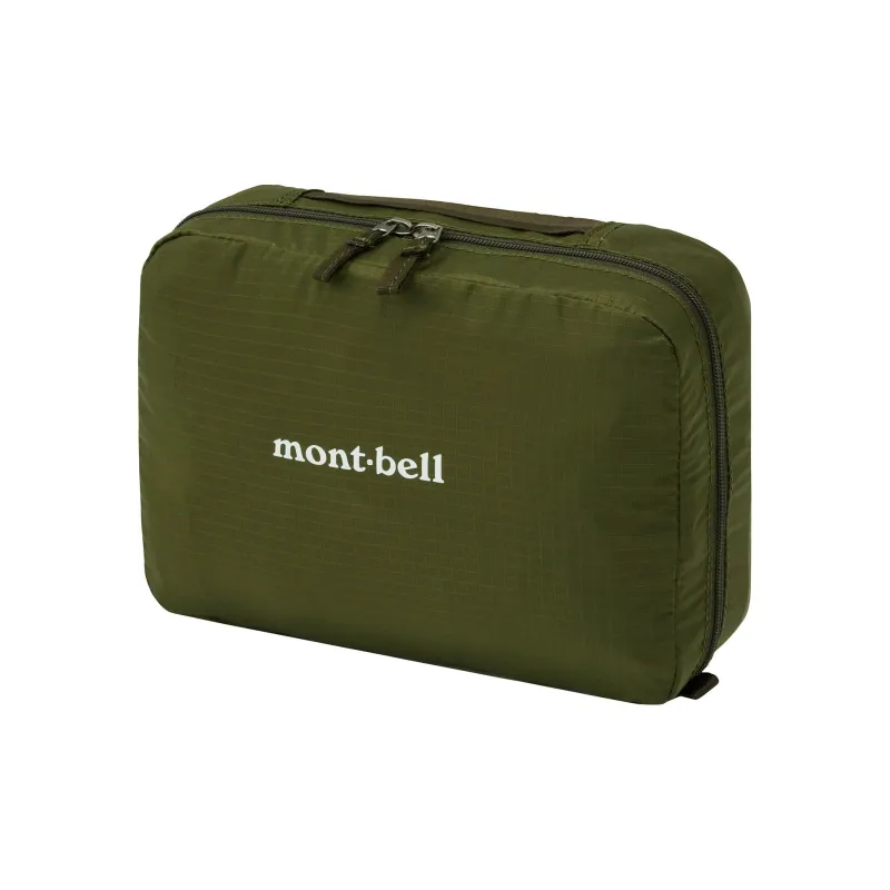 MONTBELL Nylon Toiletry Bag Tubas Unisex Khaki Green-0