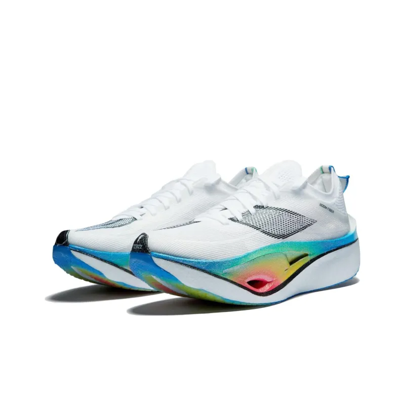 LiNing Feidian 4 Ultra Cushioning Anti-Slip Wear-Resistant Breathability Low-Top Running Shoes Unisex Standard White-2