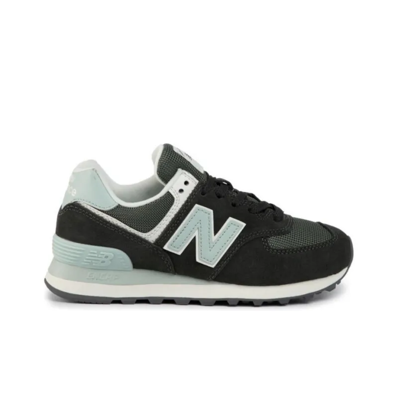 New Balance NB 574 Durable Breathable Low-Top Running Shoes Women's Green-1
