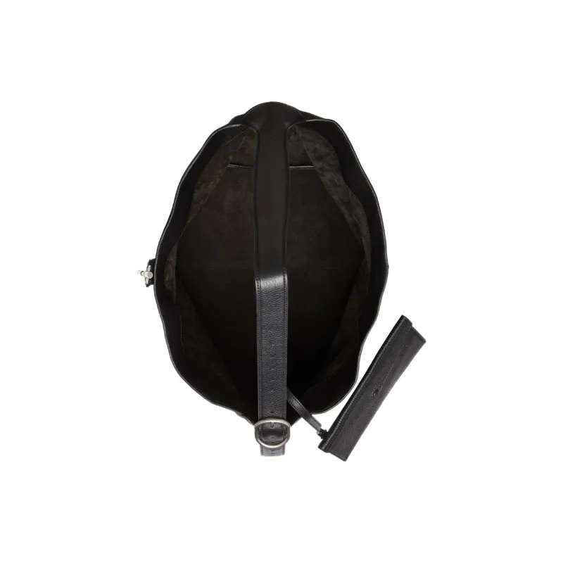 GUCCI Jackie 1961 Leather Half Moon HOBO Shoulder Bag Unisex Black-7