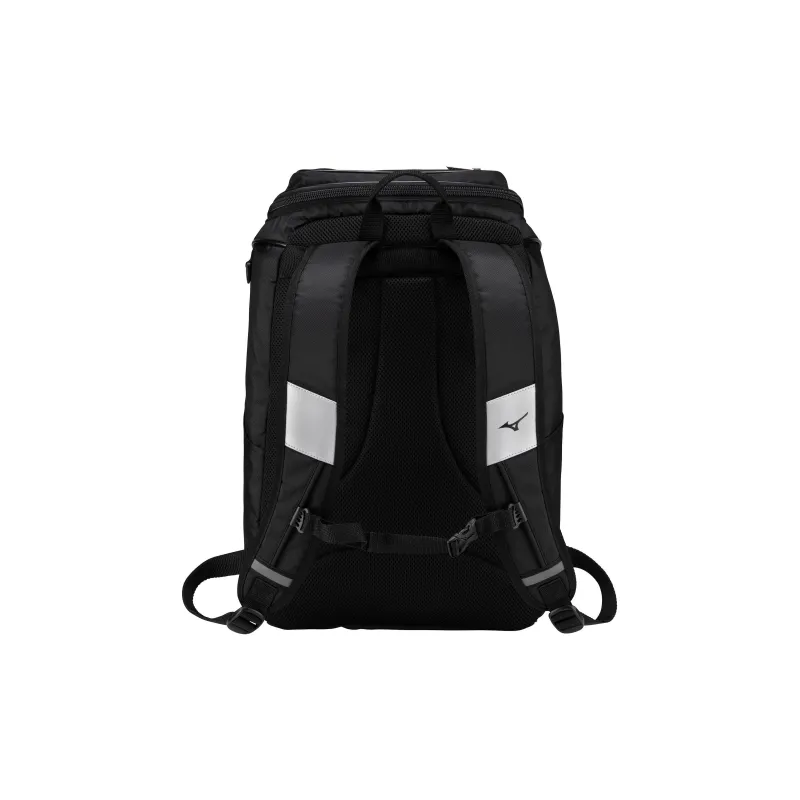 Mizuno Nylon Backpack Unisex Black-3