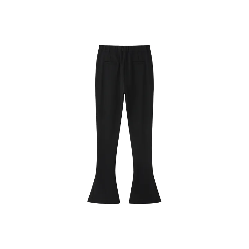 ZHOUMIAO Casual Pants Women's Classic Black-1
