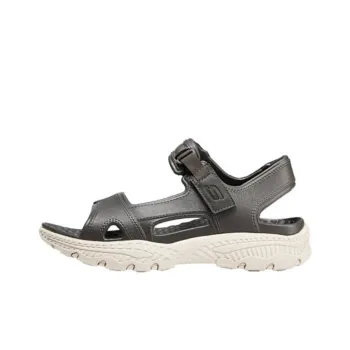 Skechers Cushioning, Slip Resistant, And Abrasion Resistant Low Top Casual Shoes Men's Charcoal Gray