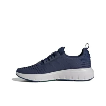 Adidas Swift Run Cushioning Wear-Resistant Low-Top Running Shoes Men's Blue