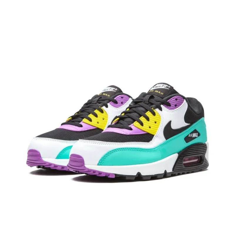 Nike Air Max 90 Black Bright Violet White-2