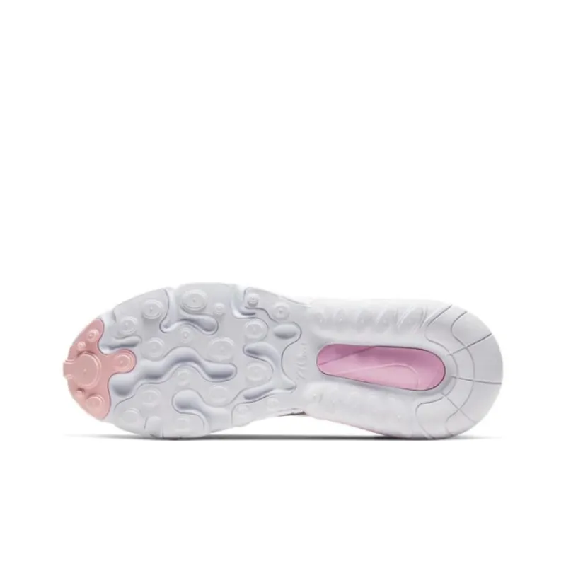 Nike Air Max 270 React White Pink Foam Women's-4