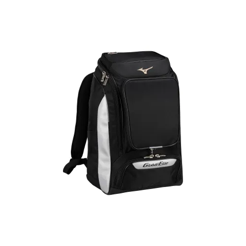 Mizuno Nylon Backpack Unisex Black