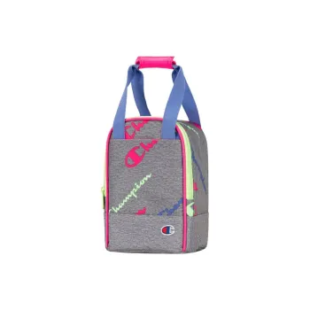 Champion Polyester Lunch Bag Handbag Regular Women's Gray