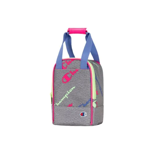 Champion Polyester Lunch Bag Handbag Regular Women's Gray