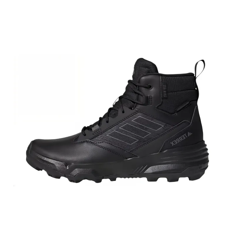 Adidas Terrex Unity Leather Mid Rain.RDY Core Black Grey-0